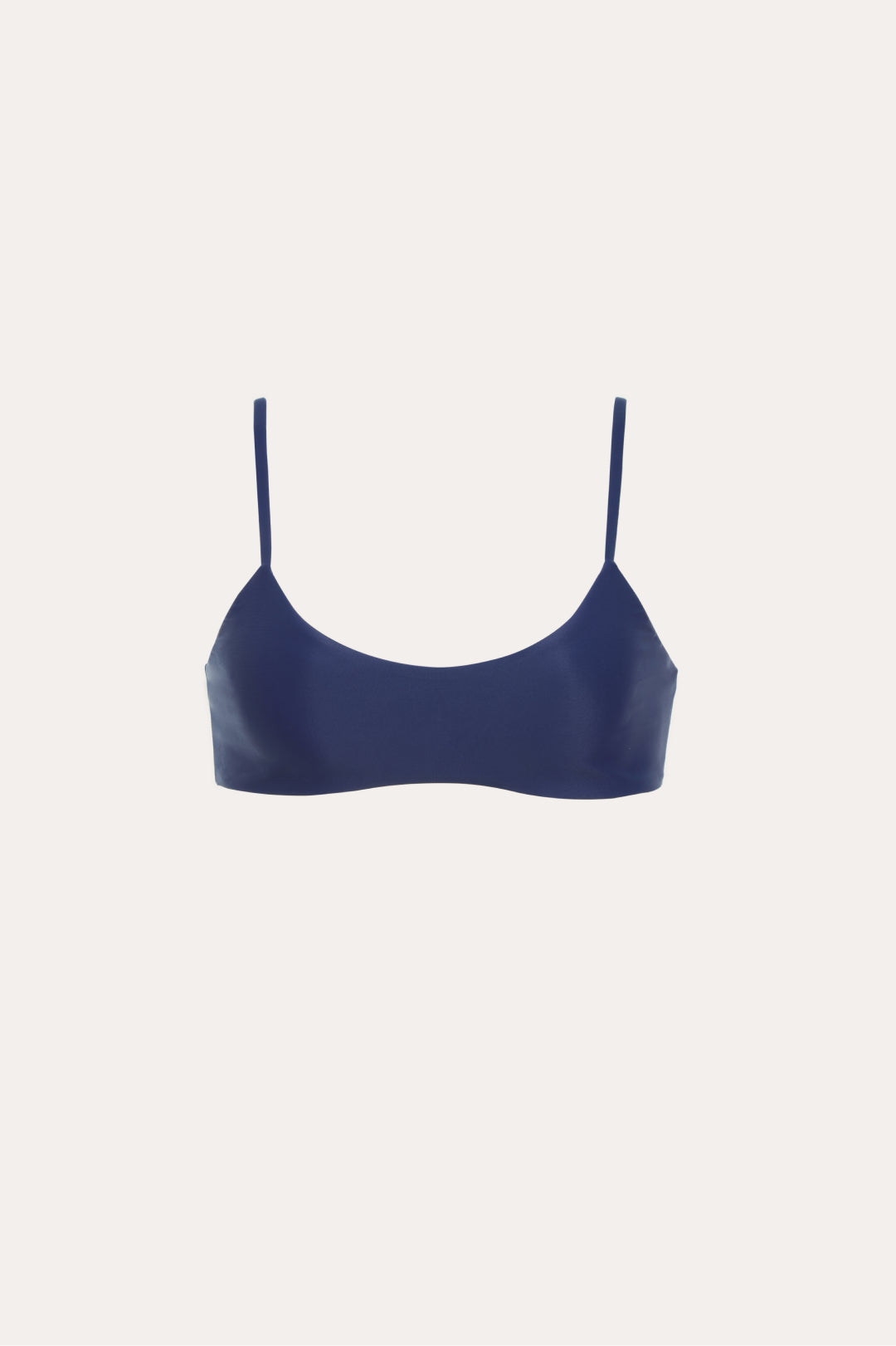 Paia Triangle Bikini Top in Blueberry