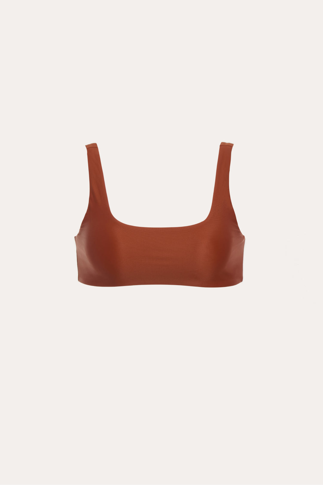 Sydney Sporty Bikini Top in Moroccan Clay